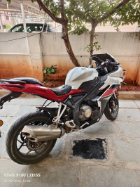 White And Red Benelli 302R