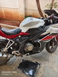 White And Red Benelli 302R