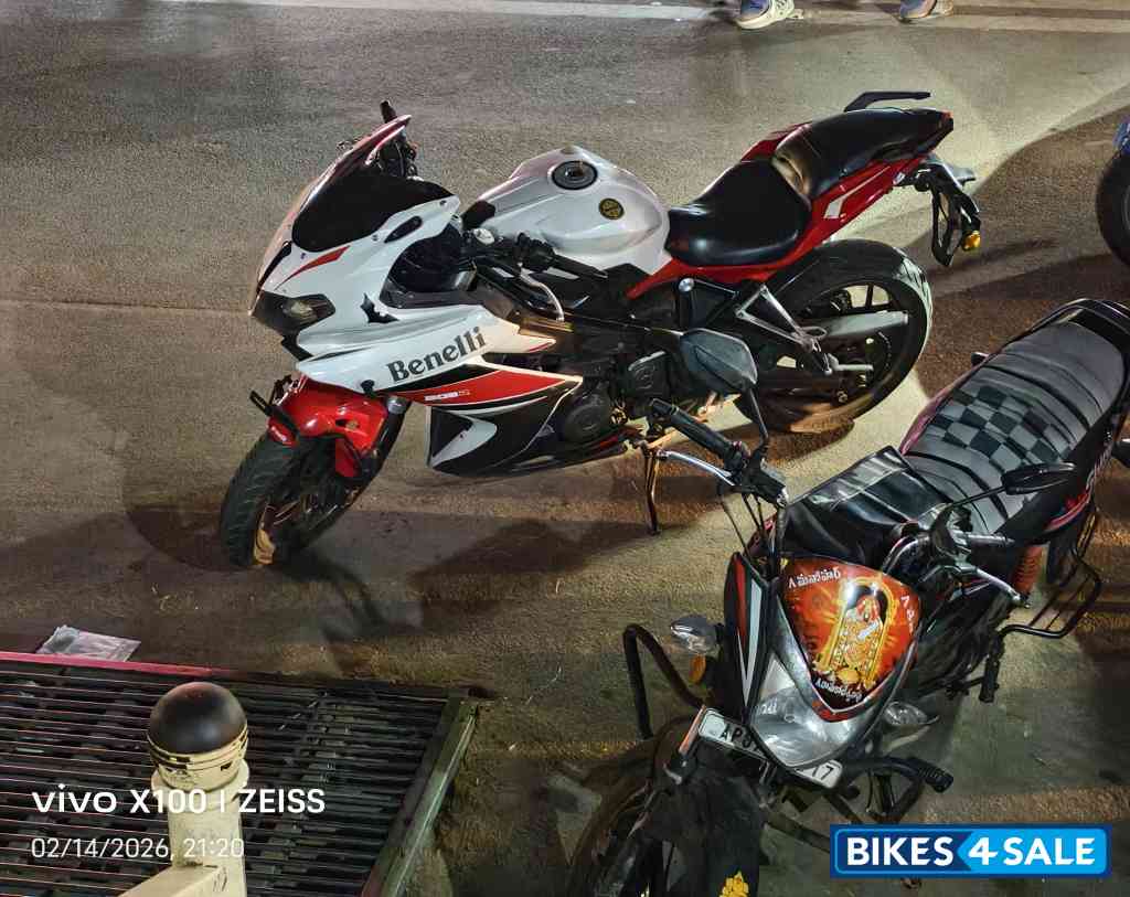 White And Red Benelli 302R