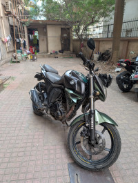 Matte Green Yamaha FZ-S FI V2