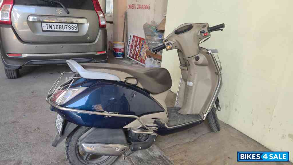 Starlight Blue TVS Jupiter ZX SmartXonnect