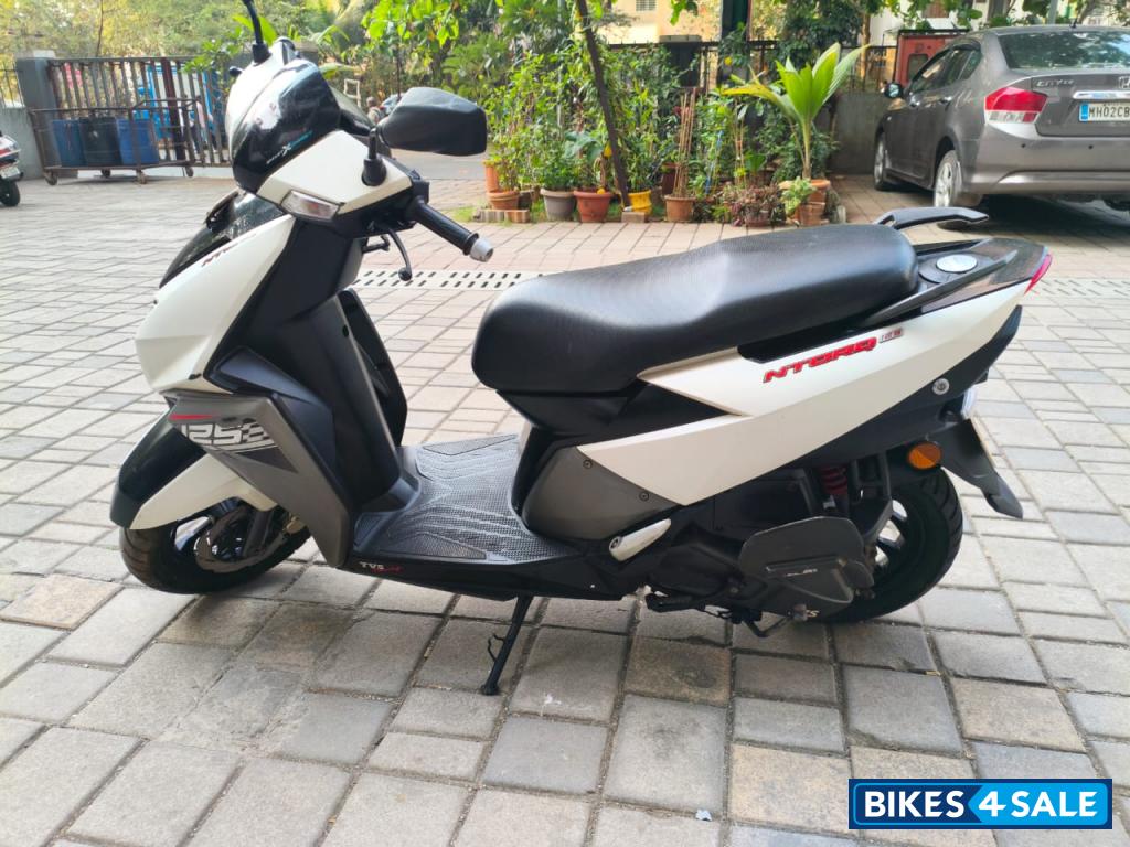 White TVS NTORQ 125