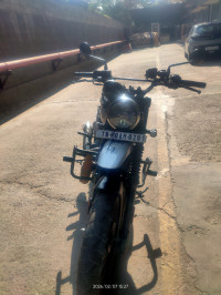 Midnight Blue Yezdi Scrambler Dual Tone