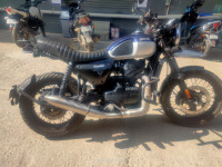 Midnight Blue Yezdi Scrambler Dual Tone