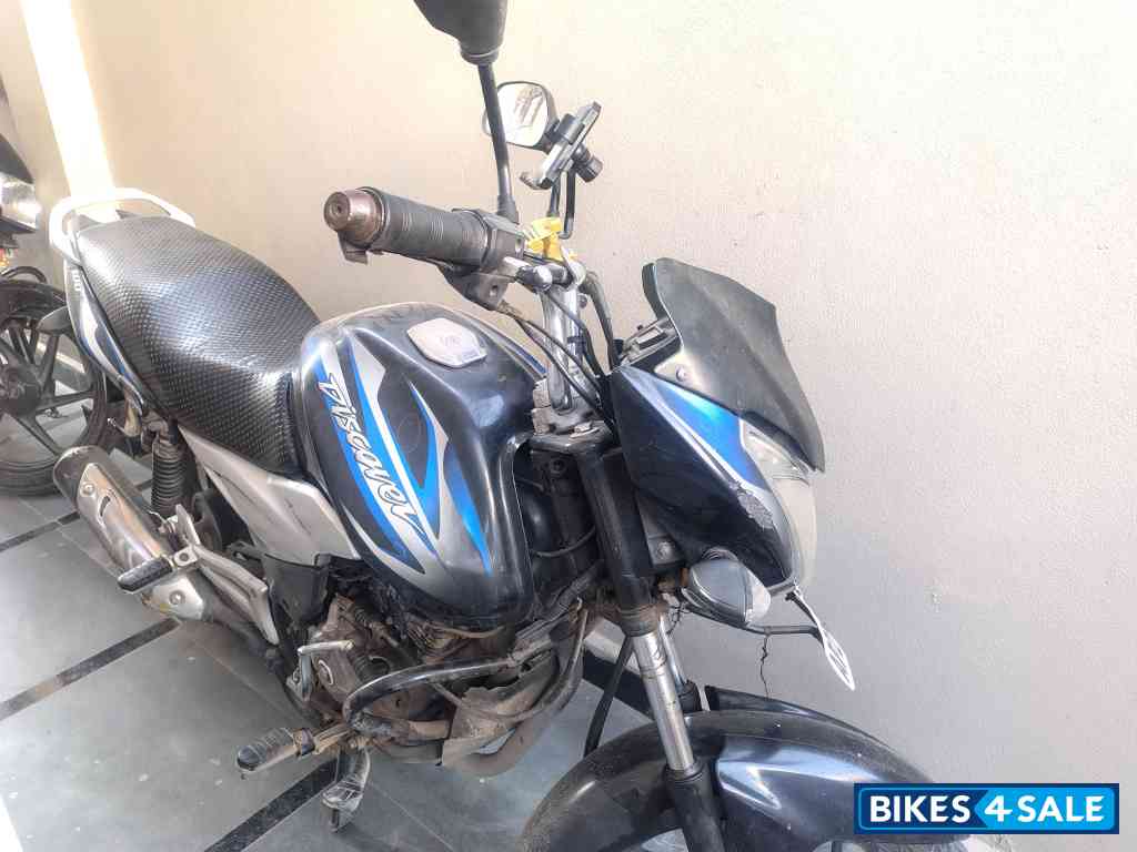 Blue & Black Bajaj Discover 100T