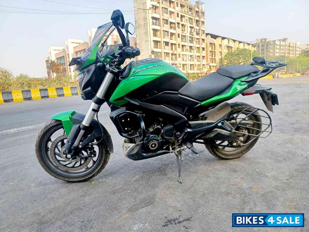 Green Bajaj Dominar 400 ABS BS6