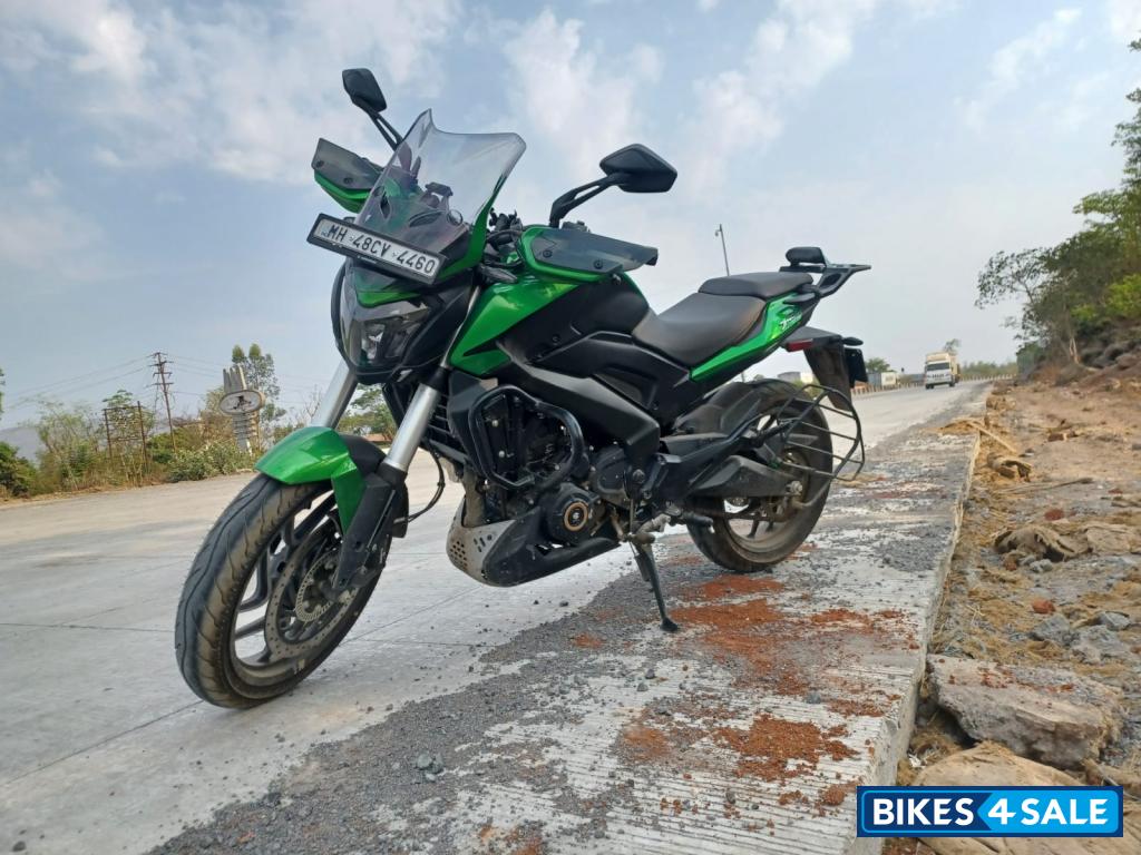 Green Bajaj Dominar 400 ABS BS6