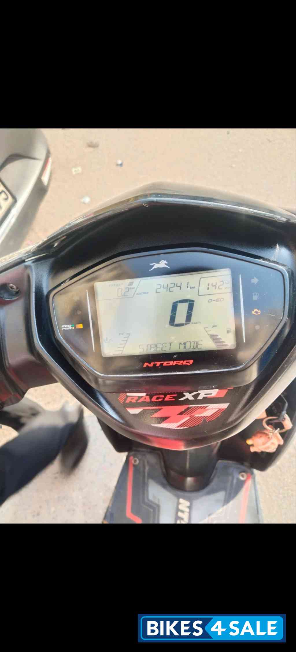 Red TVS NTORQ 125 Race XP