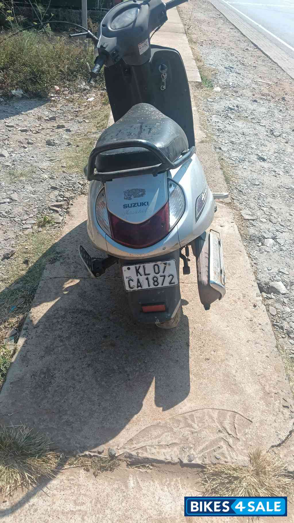 Gray Suzuki Access 125