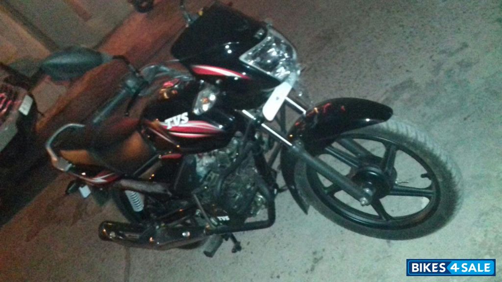 Black TVS Star City Plus