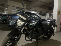 Blue Yamaha FZ-S FI V2