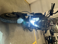 Dark Blue Bajaj Dominar 400