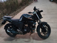 Black Yamaha FZ FI V2