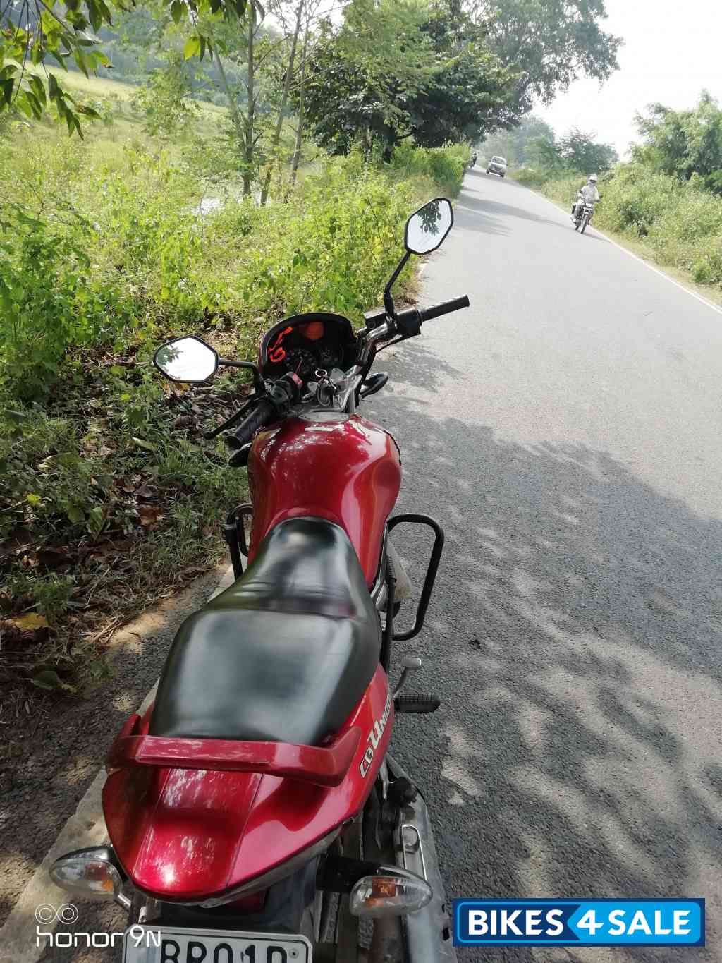 Red Honda CB Unicorn