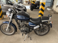 Blue Royal Enfield Thunderbird 350