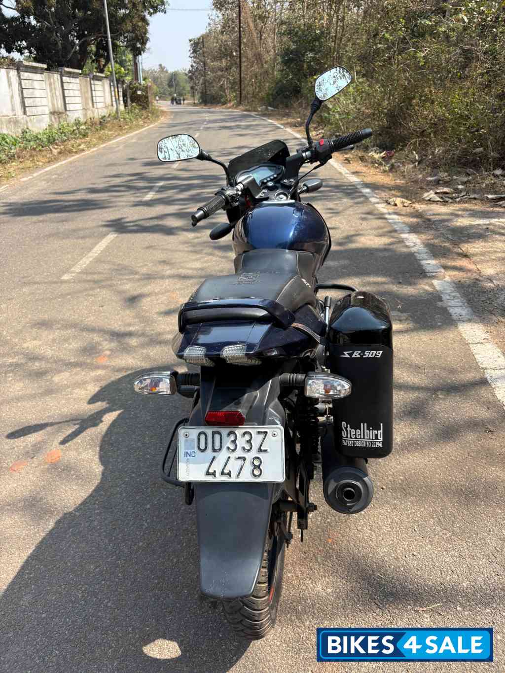 Celestial Blue Bajaj Pulsar 150 DTSi