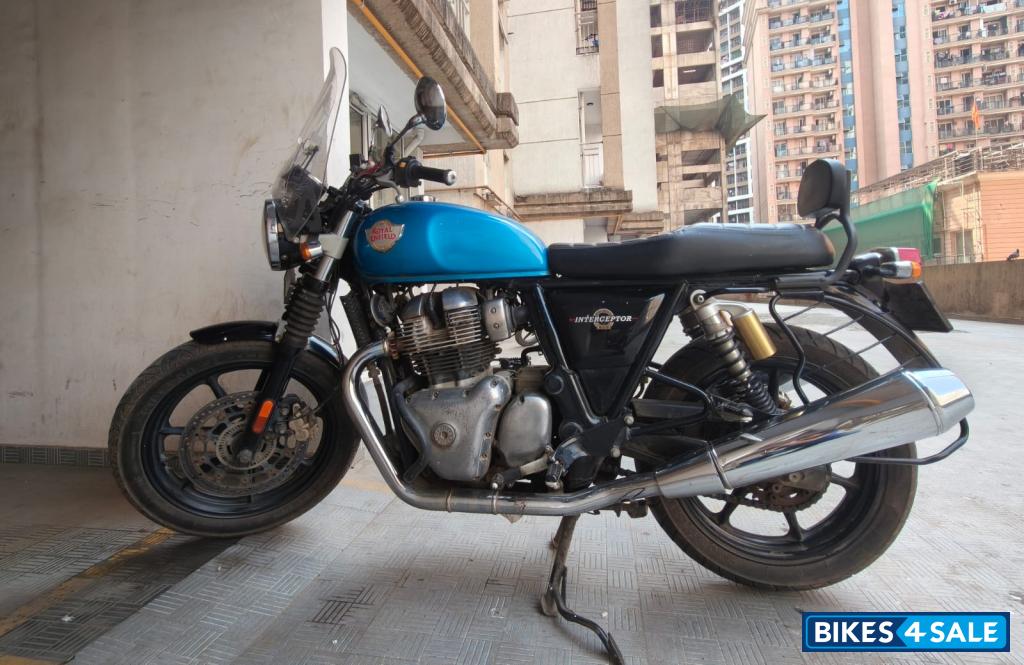 Blue Royal Enfield 2023 Interceptor 650
