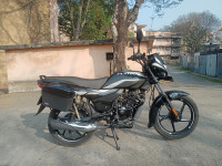 Ebony Blk Silver Dkl Bajaj Platina 100 ES BS6
