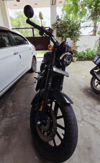 Smoke Grey Yezdi Roadster Dark