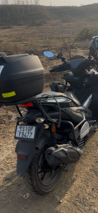 Black Yamaha Aerox 155