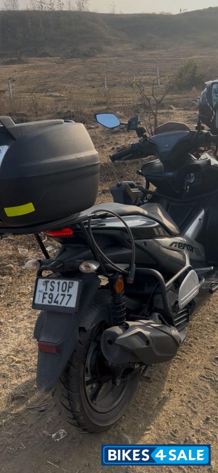 Black Yamaha Aerox 155