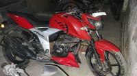 Racing Red TVS Apache RTR 160 4V