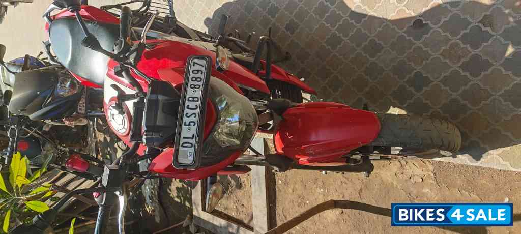 Racing Red TVS Apache RTR 160 4V
