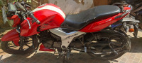 Racing Red TVS Apache RTR 160 4V