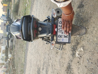 Black TVS Raider 125 Marvel Super Squad Edition