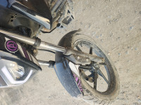 Black TVS Raider 125 Marvel Super Squad Edition