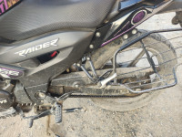 Black TVS Raider 125 Marvel Super Squad Edition