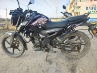 Black TVS Raider 125 Marvel Super Squad Edition