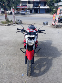 Red White Black Yamaha FZ-S FI V2