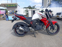 Red White Black Yamaha FZ-S FI V2