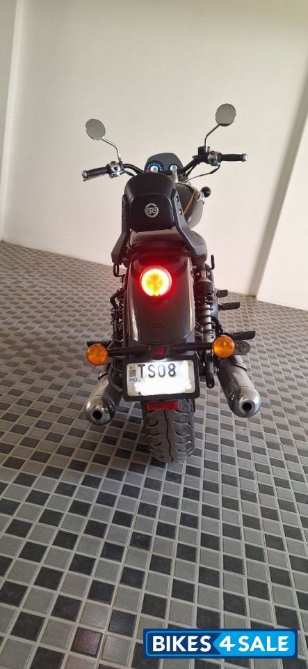 Interstellar Green Royal Enfield Super Meteor 650