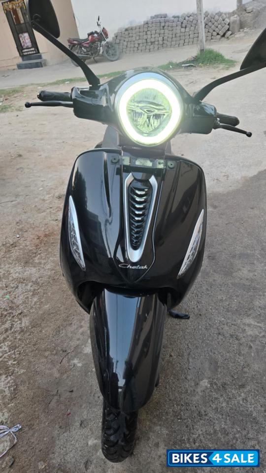 Black Bajaj Chetak Urbane
