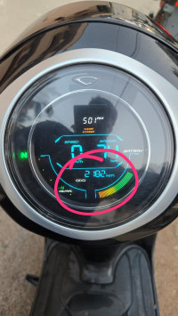 Black Bajaj Chetak Urbane