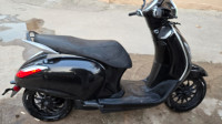 Black Bajaj Chetak Urbane