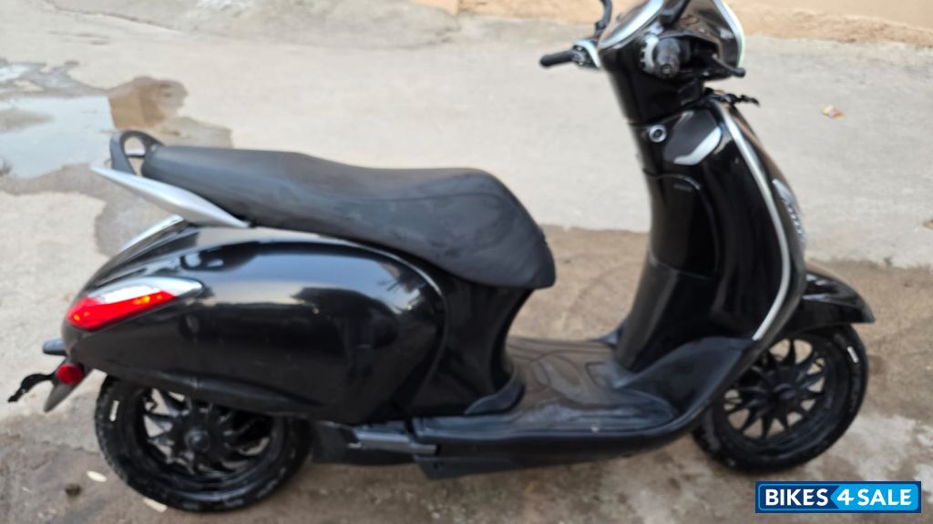 Black Bajaj Chetak Urbane