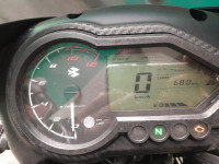 Red Bajaj Pulsar 125 Neon Disc Single Seat