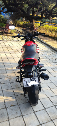 Racing Red Bajaj Freedom 125 NG04 Disc LED