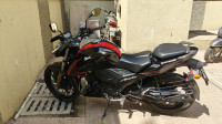 Black/red TVS Apache RTR 200 4V 2022