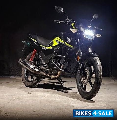 Neon Black Honda SP 125 BSVI