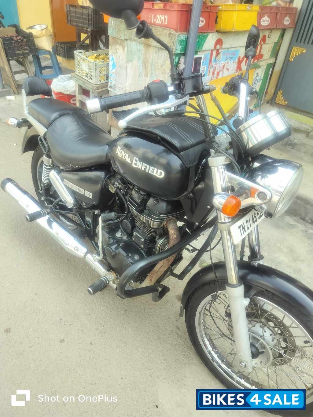 Black Royal Enfield Thunderbird X 500