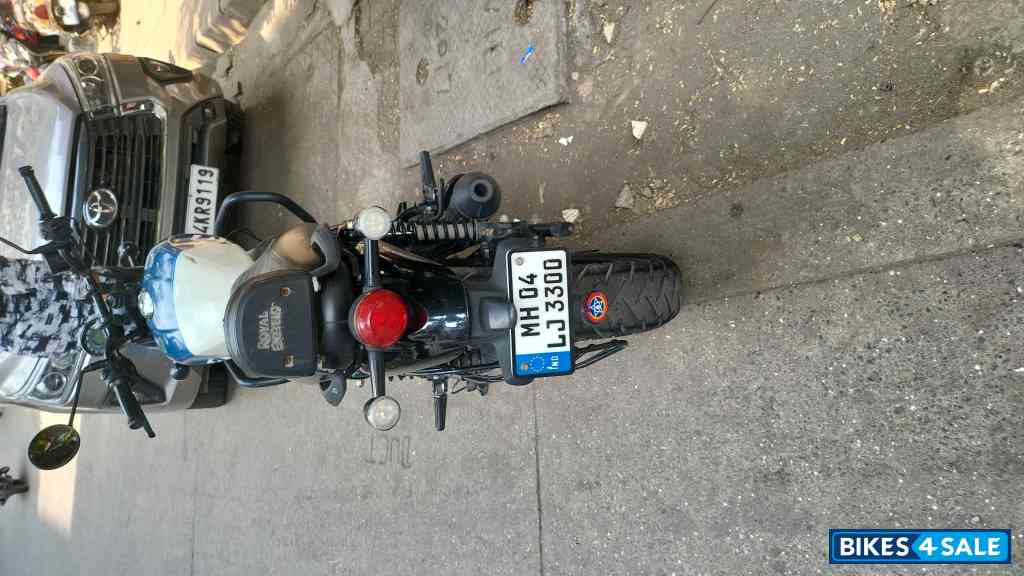 Rebel Blue Royal Enfield Hunter 350 Metro