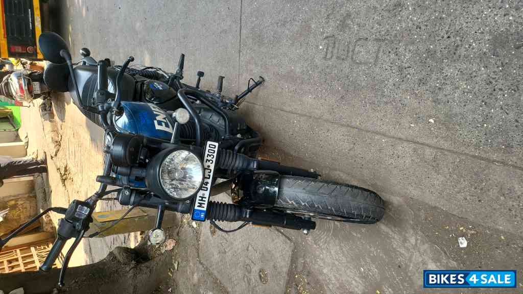 Rebel Blue Royal Enfield Hunter 350 Metro