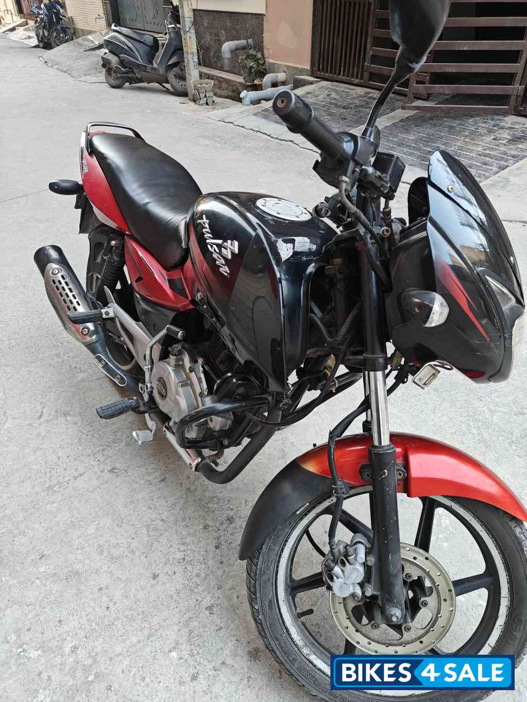 Red Black Bajaj Pulsar 150