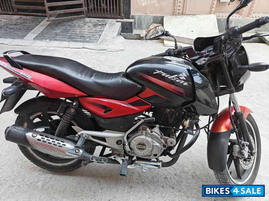 Red Black Bajaj Pulsar 150
