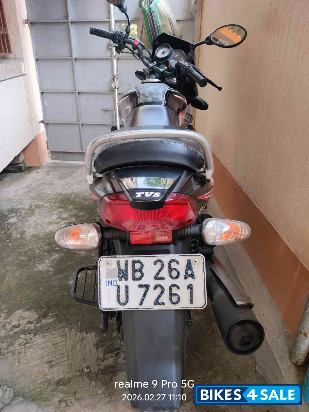 Red And Black TVS Sport