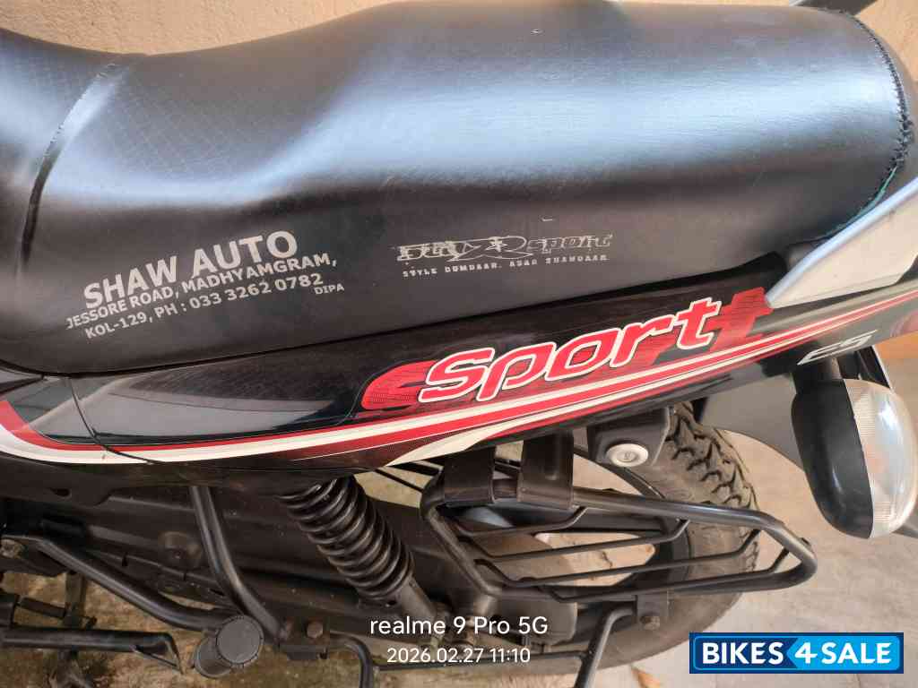 Red And Black TVS Sport